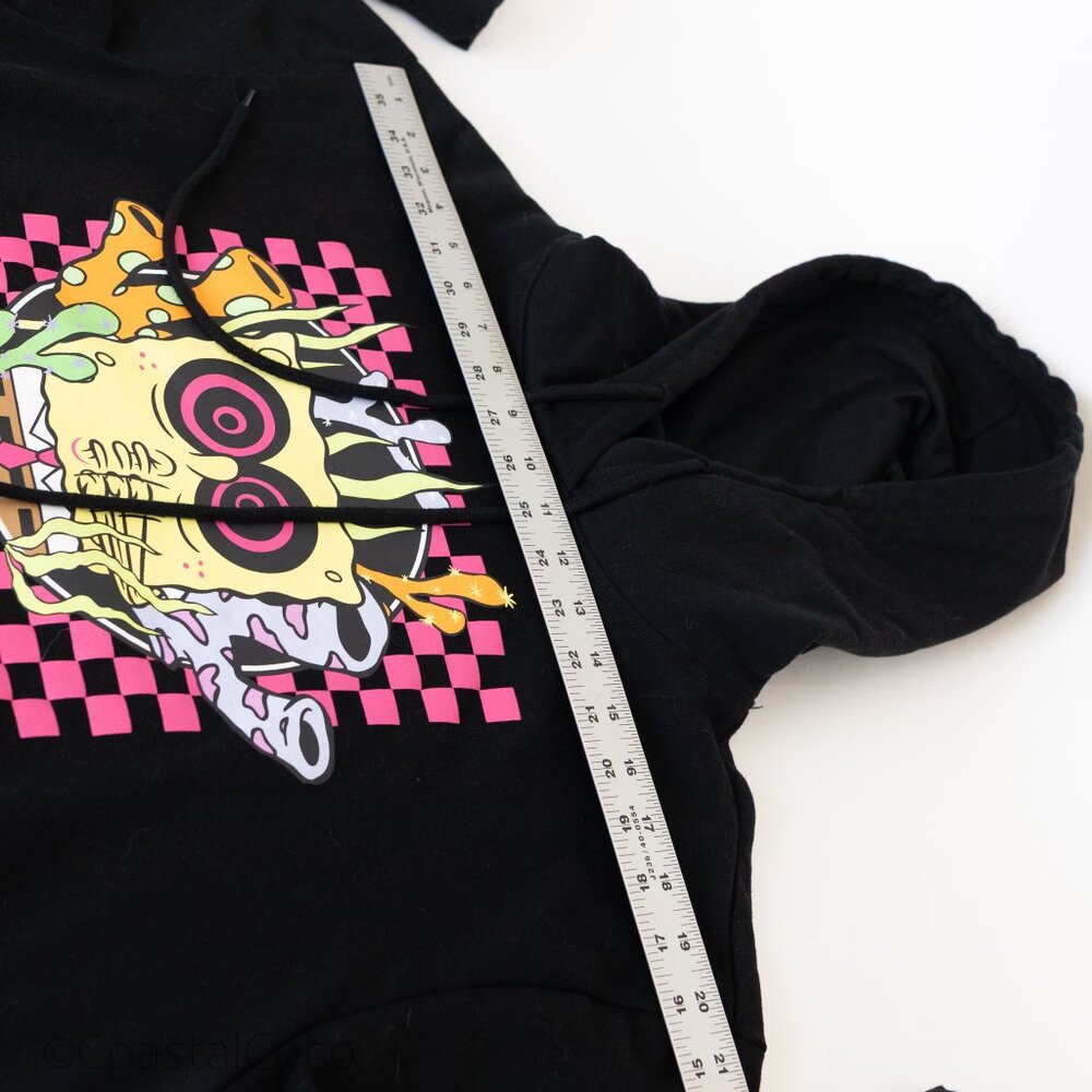 SpongeBob Squarepants Large Graphic Hoodie Sweatshirt Streetwear Trippy Skater - Picture 9 of 12